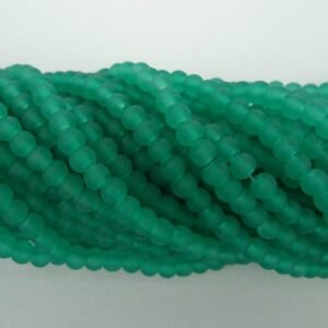 Frostede glasperler 4mm