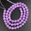 'Jade', Violette facetterede 6mm
