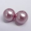 Swarovski anborede, powder rose 6mm.(2stk)