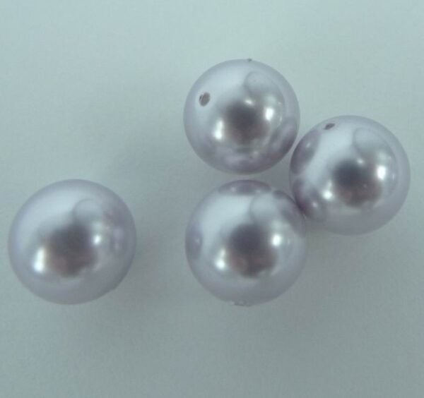 Swarovski perler, lavender 10mm(4stk)