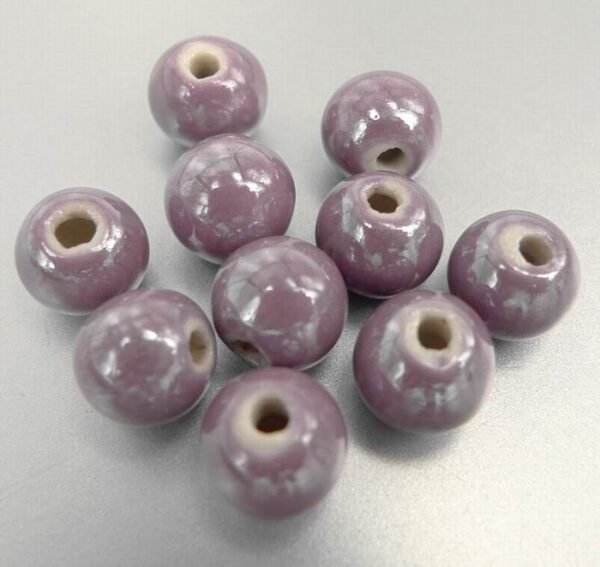 Keramikperle, lavendel 8 mm