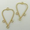 FG chandeliers, snoede hjerter(2stk)