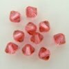 Swarovski bicone, padparadscha 4mm (10stk)