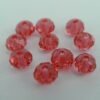 Swarovski facet rondeller, padparadscha 4x3mm