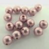 Swarovski perler, powder rose 4mm(15stk)