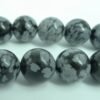 Snowflake obsidian 12mm(4stk)