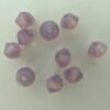 Swarovski bicone, cyclamen opal 3mm