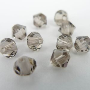 Swarovski bicone, greige 4mm (10stk)