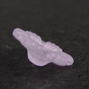 Fine 11mm lyslilla blomster i acryl(25stk)
