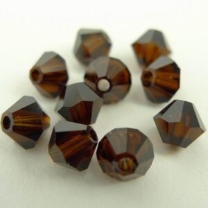 Swarovski bicone, mocca 4mm (10stk)