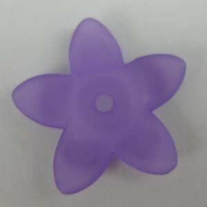 Acryl edelweiss, lilla(20stk)