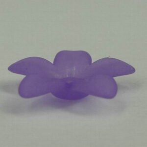 Acryl edelweiss, lilla(20stk)