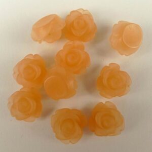 10mm roser Ice Apricot(10stk)