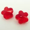 Swarovski blomster, light siam(2stk)