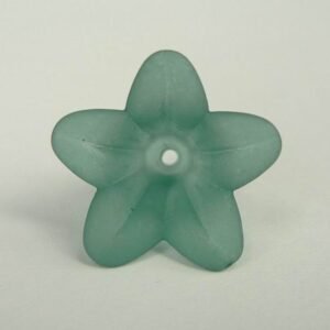 12x18mm blomster, grønne(10stk)