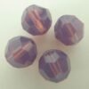 Swarovski rund facet, cyclamen opal 8mm