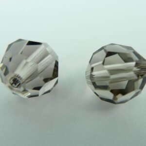 Swarovski rund facet, greige 8mm(2stk)