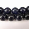 Mørk blå goldstone 12mm
