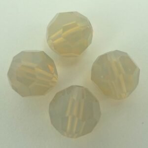 Swarovski rund facet, sand opal 8mm