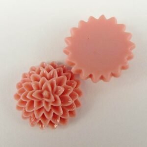 Dahlia 15mm, pudderfarvet