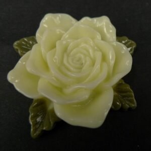 Stor Lysegul resin rose