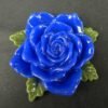 Stor blå resin rose