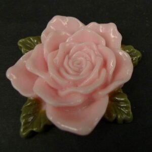 Stor sart rosa resin rose