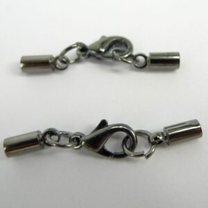 *Grå endedupper med lås(10stk)