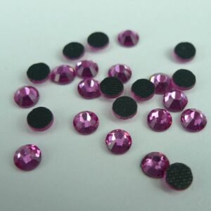 Pink Hotfix rhinsten 3,9mm(100stk)