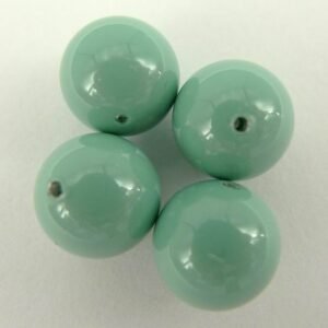 Swarovski perler, jade 8mm(4stk)