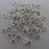 Sølvfarvede daisies 5mm(20g)