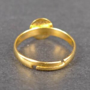 *FG Fingerring med 8mm plade(10stk)
