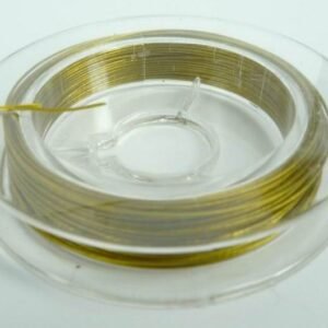 Guldfarvet tigertail 0,38, 10m.