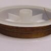 Tigertail, guldfarvet 0,38mm. (ca. 90 meter)