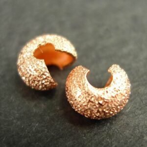 4mm stardust Klemmeskjulere, kobber(20stk)