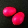 Swarovski dråber, Neon pink 8x11mm(2stk)