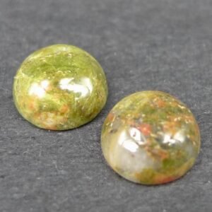 8mm Runde unakit cabochoner