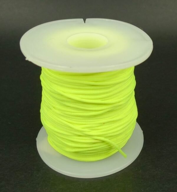 Nylonsnøre Neongul 1,2mm