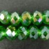 AB Fern Green glasrondeller 4x6mm