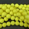 Neongule glasperler 10mm(coatede)