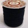 Nylon snøre sort, ca. 1mm(pris pr. meter)