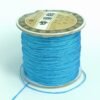 Nylon snøre turkisblå ca. 1mm(100meter)
