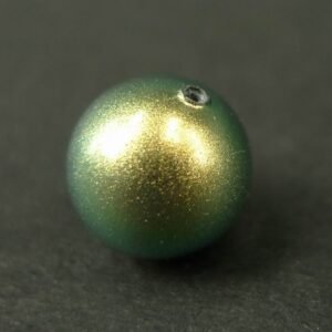 Swarovski perler, Iridecent Green 4mm(15stk)