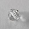 Swarovski rund facet, crystal clear 6mm