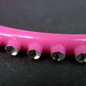 5mm Hårbøjle i Pink/Rosa plast