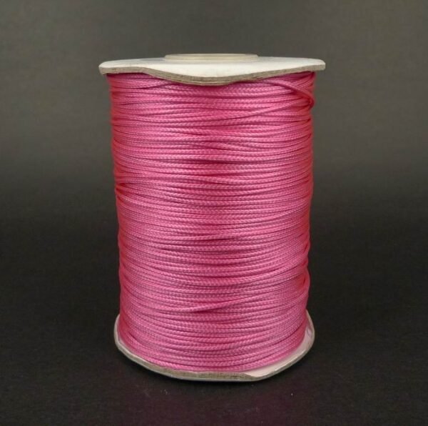 *10meter 1,2mm bomuld, pink