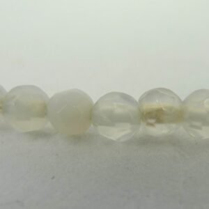 Lys agat, multi-facetterede 4mm