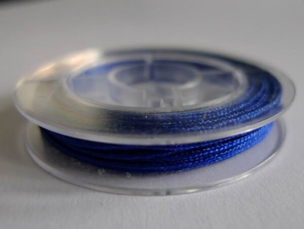 10meter Nylon snøre blå, 1mm