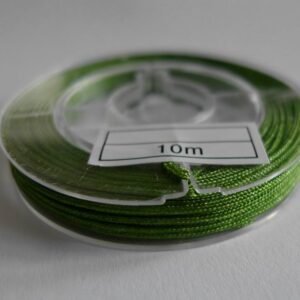 10meter Nylon snøre olivengrøn, 1mm