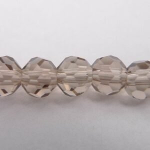 Facet glasperler 4mm, Burly Wood
